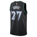 Maillot NBA Minnesota Timberwolves Rudy Gobert Nike 2025-26 Classic Edition Noir Swingman - Homme